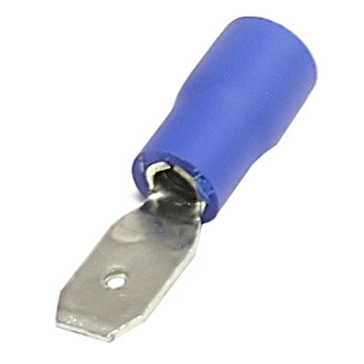 Клемма ножевая изолированная RUICHI MDD2-187, синяя