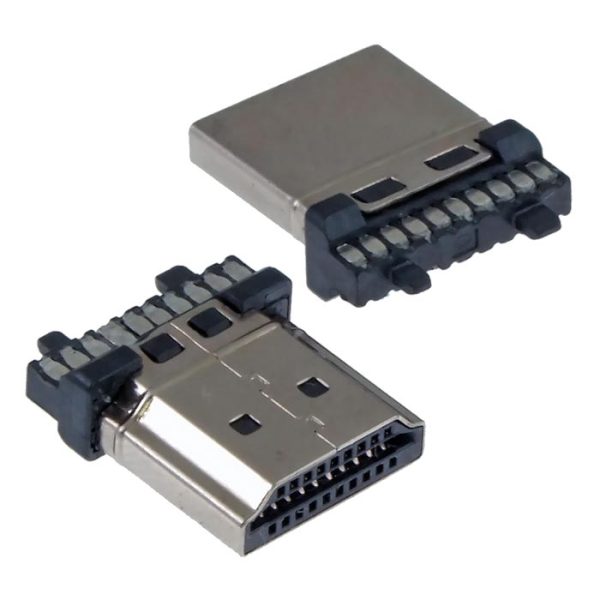 Разьем HDMI/DVI RUICHI HDMI AM - Welding, 20 контактов