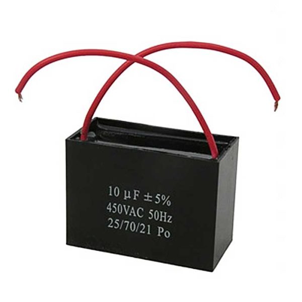 Пусковой конденсатор SAIFU CBB61, 10 мкФ, 450 В