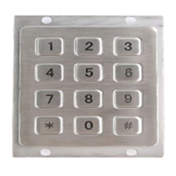 Клавиатура цифровая антивандальная RUICHI RPS01-12-RM, pin