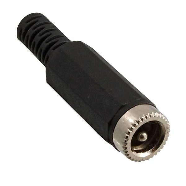 Разъем питания штырьковый RUICHI TC 5.5x2.1 мм Cable, на кабель