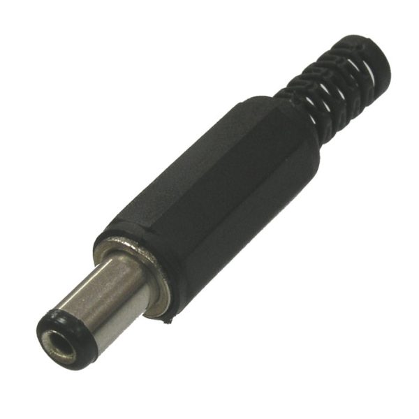 Разъем питания штырьковый SZC-0028b/5.5*2.5 мм, на кабель