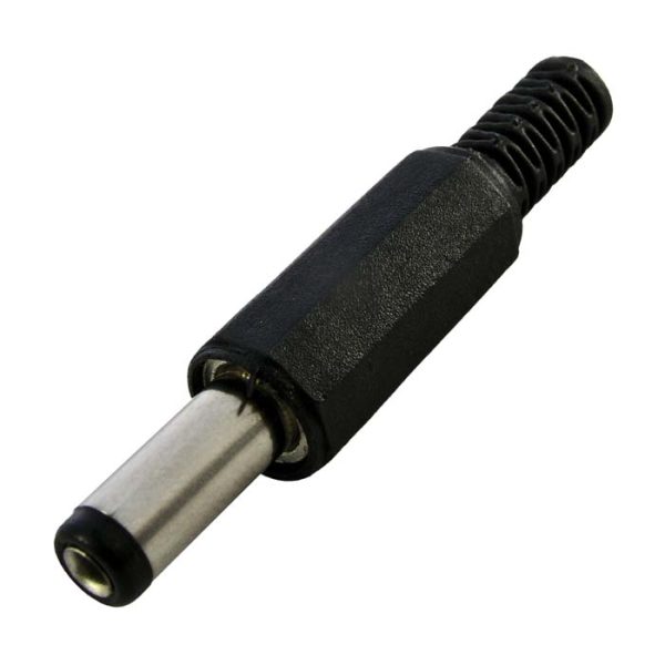 Разъем питания штырьковый SZC-0030a/5.5*2.1*14 мм, на кабель