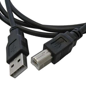 Компьютерный шнур SZC USB-B(m)-USB-A(m), 1.5 м, чёрный