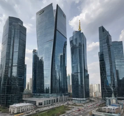 Спрос на офисную недвижимость в Москве за полугодие 2025 года снизился в полтора раза